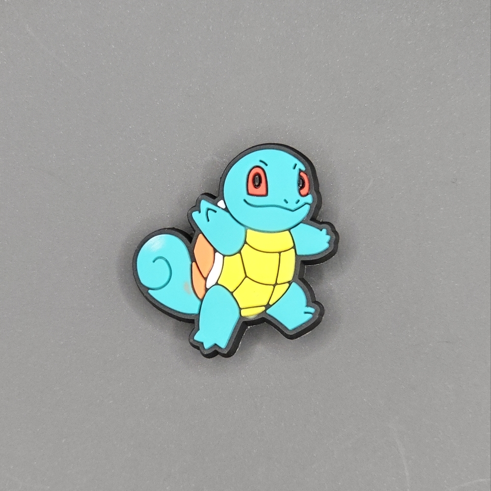 (5/$15) Squirtle Pokemon Croc Charm